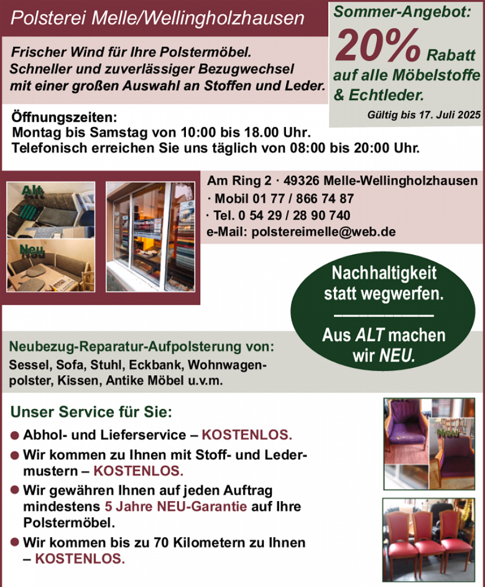 Unser Sommer-Angebot 2025